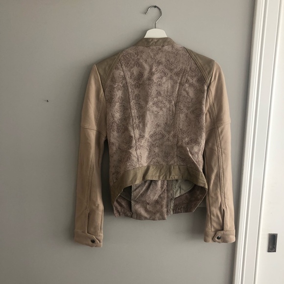 Free People Vegan Leather Moto Jacket - Picture 4 of 6